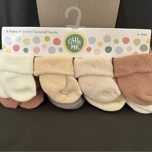 BNWT Little Me Assorted Baby Socks Set